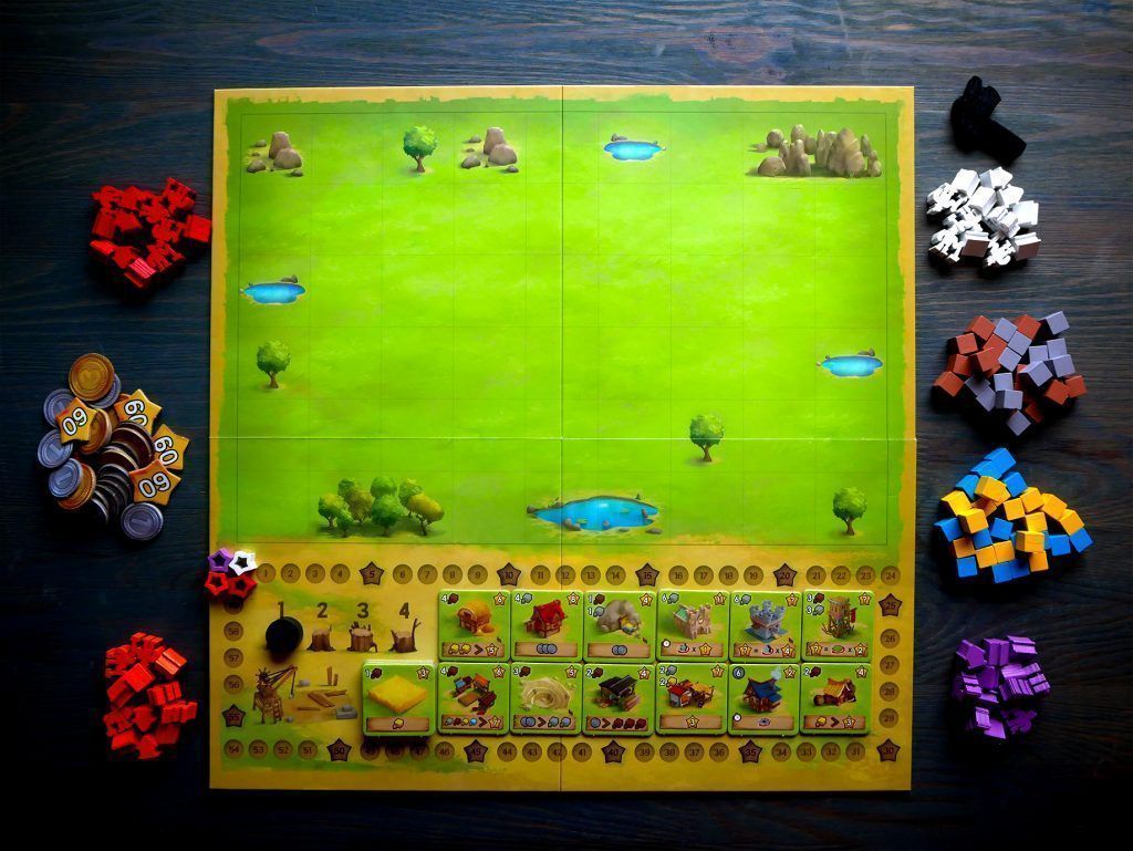 Little Town Reseña - juegos de mesa