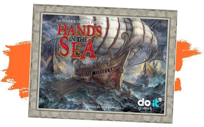 hands in the sea