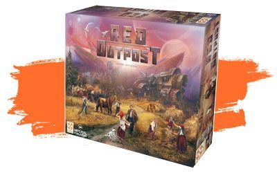 euros medios SPIEL - Red Outpost