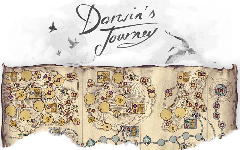 Mapa Darwins