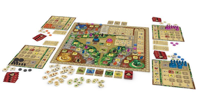 Zapotec Board & Dice