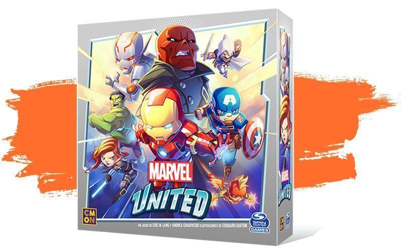 Caja del juego Marvel