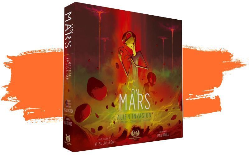 On Mars Alien Invasión - Portada