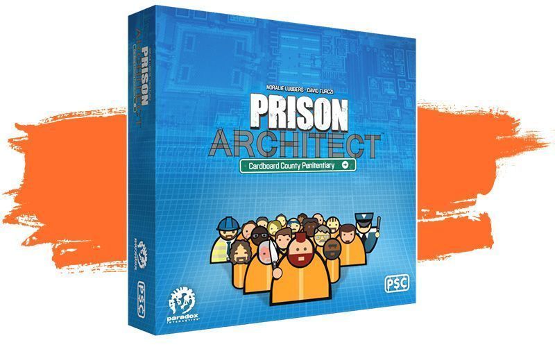 Prision Architect, caja del juego de mesa