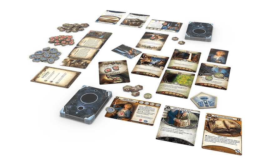 Aspecto del despliegue del juego de mesa