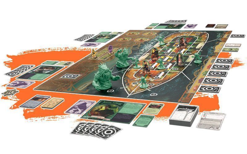 Insondable Arkham - tablero