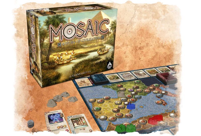 Mosaic Primeras impresiones . tablero y caja