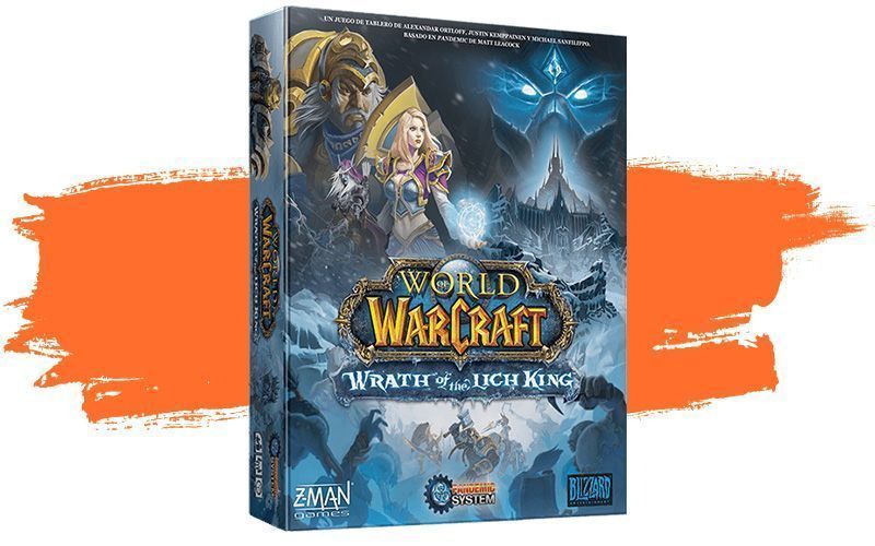 World of Warcraft: Wrath of the Lich King juego de mesa - portada