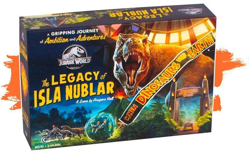 Legacy de Jurassic World - caja