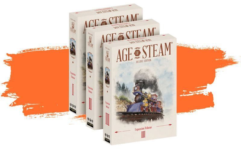 Crowdfunding Mayo 2022 primera quincena - Mapas Age of Steam