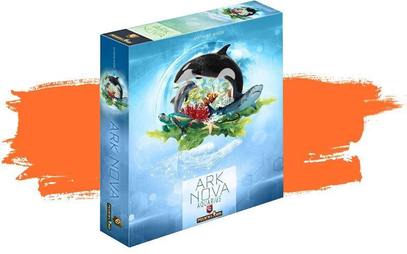 Ark Nova Aquarius expansión . caja del juego