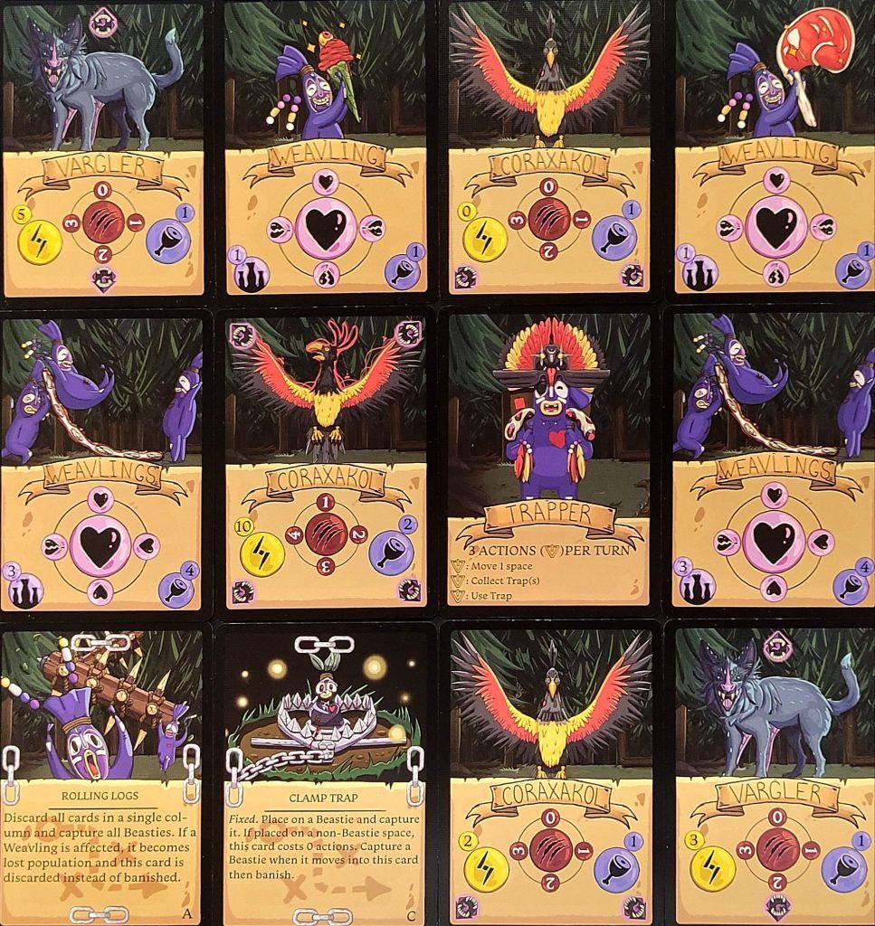 Weavlings in the Wilds - Mesa completa descubierta