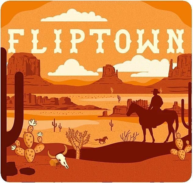 Fliptown - 3 Roll & Write Solitario