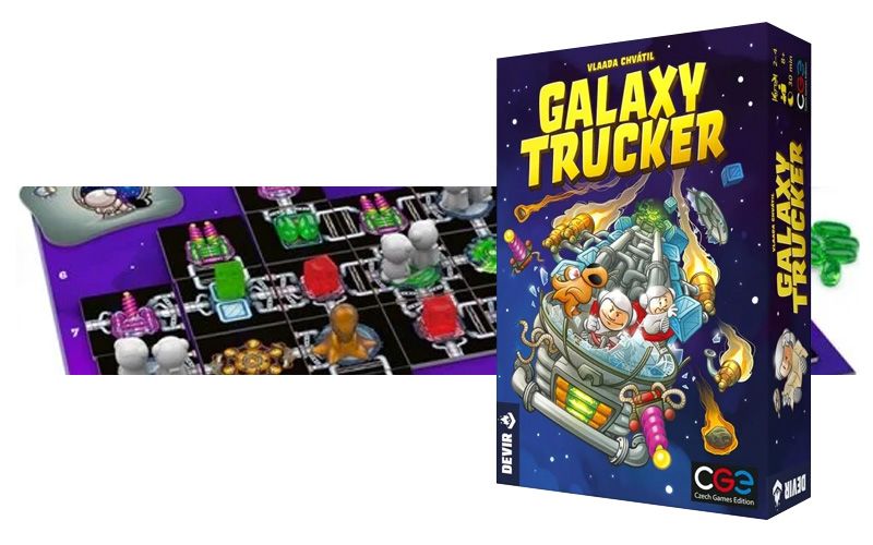 juegos de mesa verano - Galaxy Trucker