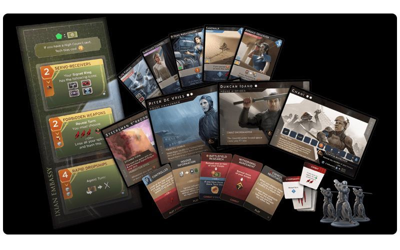 COMPONENTES BLOODLINES DUNE IMPERIUM