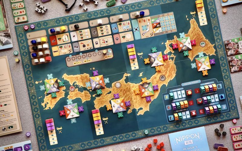 Nippon Zaibatsu – Análisis del Kickstarter - Tablero