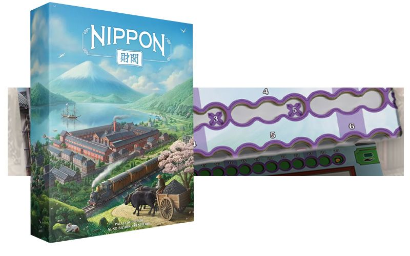 Juegos de mesa más esperados de 2026 - Nippon: Zaibatsu