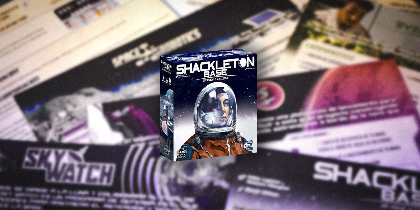 RESEÑA SHACKLETON BASE JUEGO DE MESA
