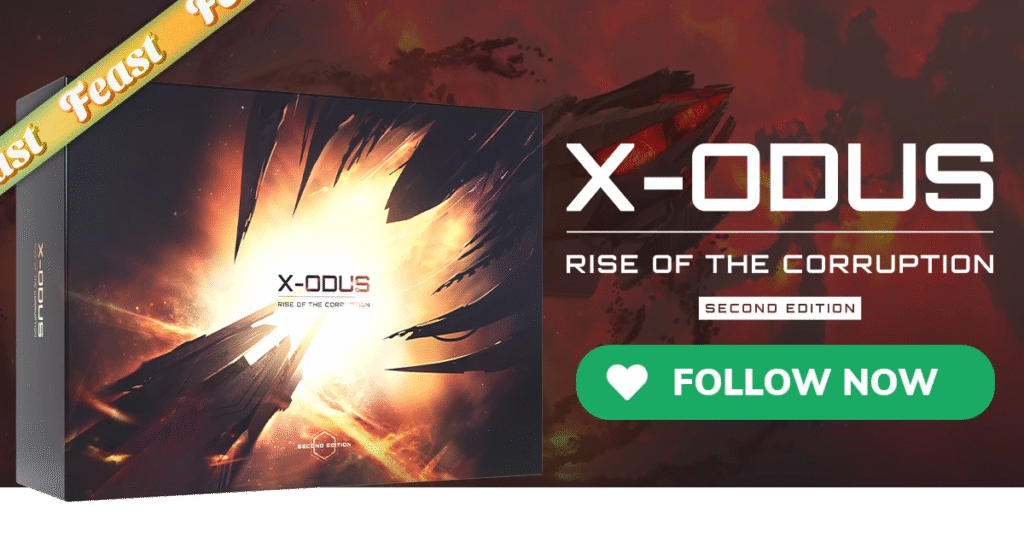 Mejores juegos GAMEFOUND FEST 2025 - X-ODUS, Rise of the Corruption - Second Edition